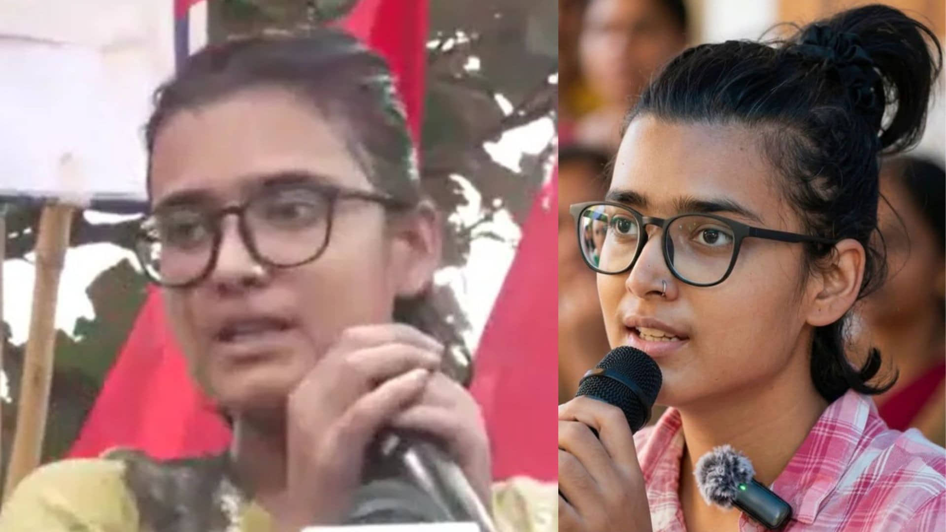 JPSC-JSSC Protest: Ink Thrown at AISA President Neha Bora During Ranchi March, Chaos Breaks Out