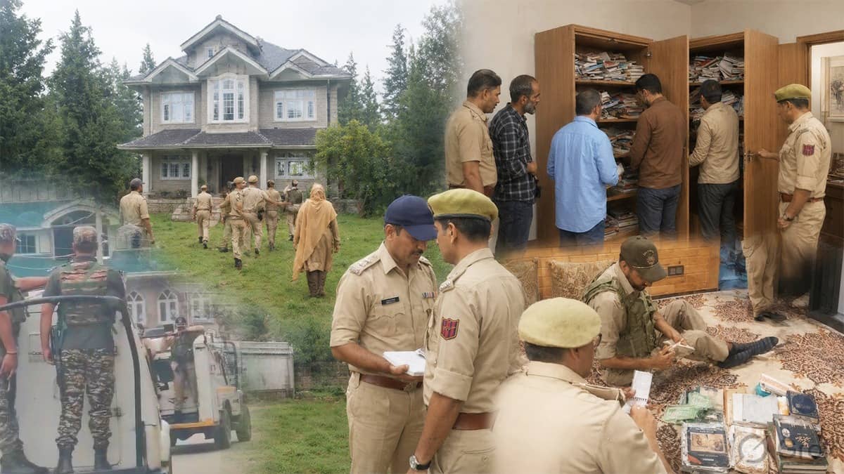 Security Forces Launch Massive Crackdown on Banned Jamaat-e-Islami Network in Kashmir