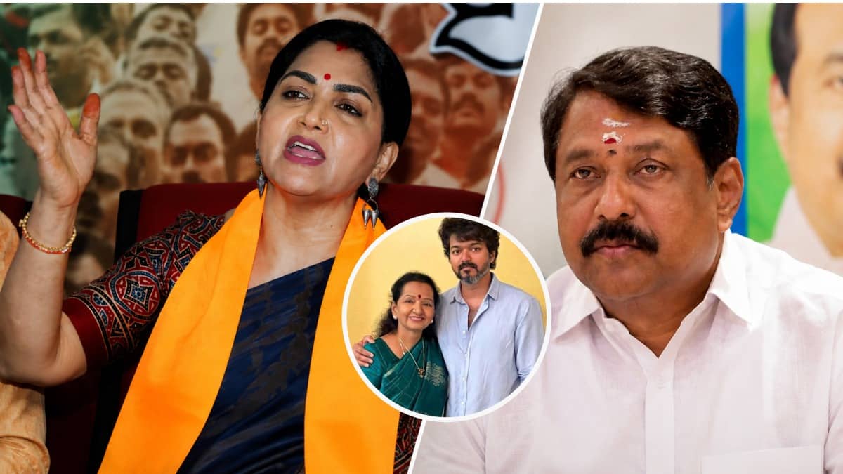 ‘Women Are Not Pawns In The Game of Politics’: Khushbu Sundar Slams TN BJP Chief for ‘Crude’ Remark Against CM Vijay’s Mother