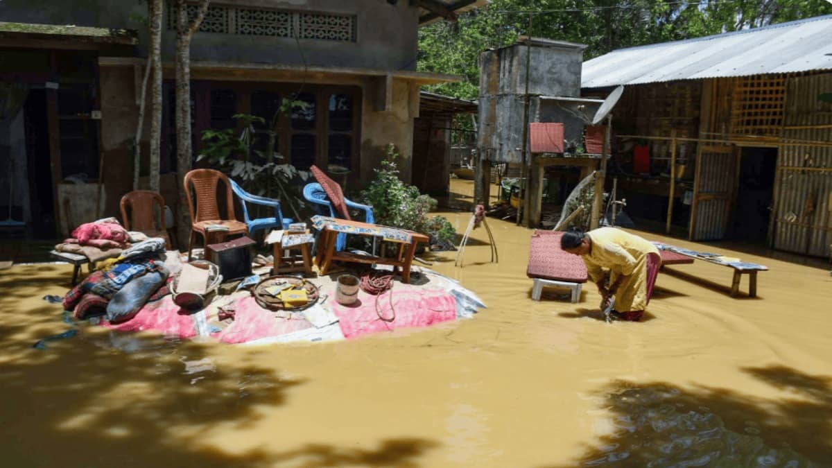 Assam Floods: Death Toll Rises to 80, Over 1.92 Lakh Affected Across Five Districts